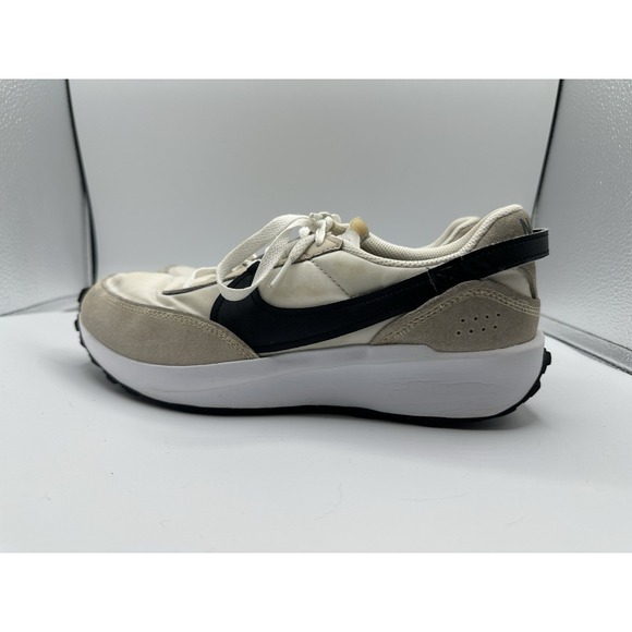 Nike WMNS Waffle Debut Women Size 10 Casual Shoes Sanddrift/Black [DH9523-102] - Picture 4 of 16